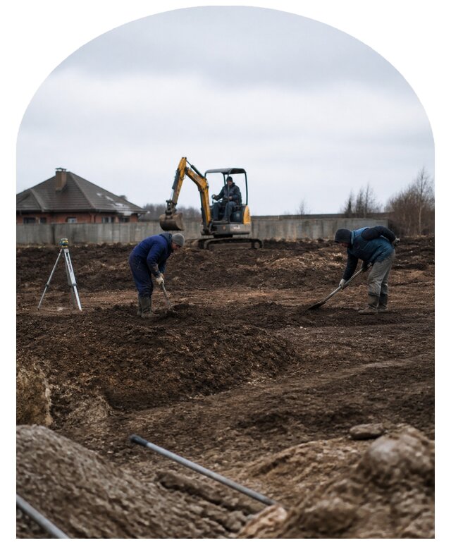 Геопластика и формирование рельефа участка в Нижнем Новгороде
